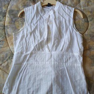 Vintage Club Monaco Delicate White Tank